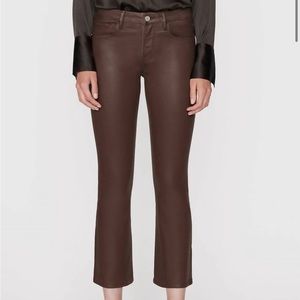 Frame Le Crop Mini Boot Coated